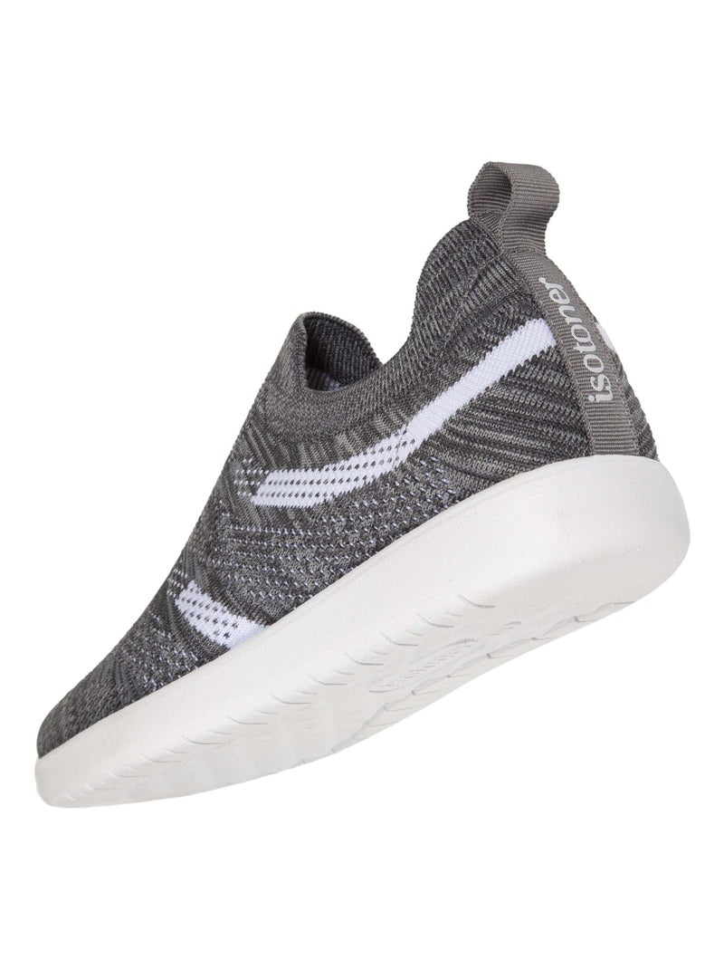 Sneakers scivolare, facile da indossare  Isotoner Grigio melangiato - Kiabi