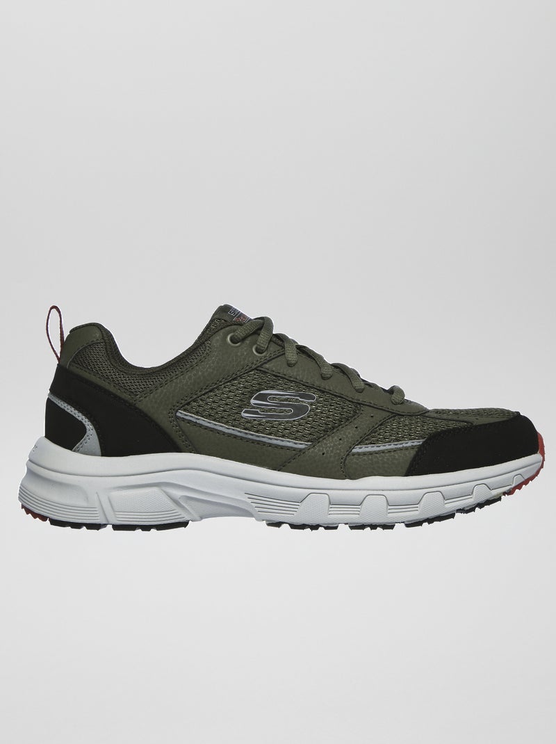 Sneakers 'Skechers' 'Relaxed fit' kaki - Kiabi