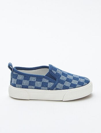 Sneakers slip-on a quadri