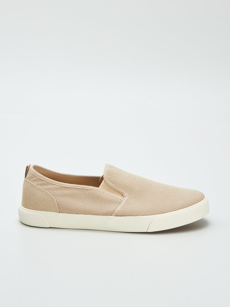 Sneakers slip-on BIANCO - Kiabi