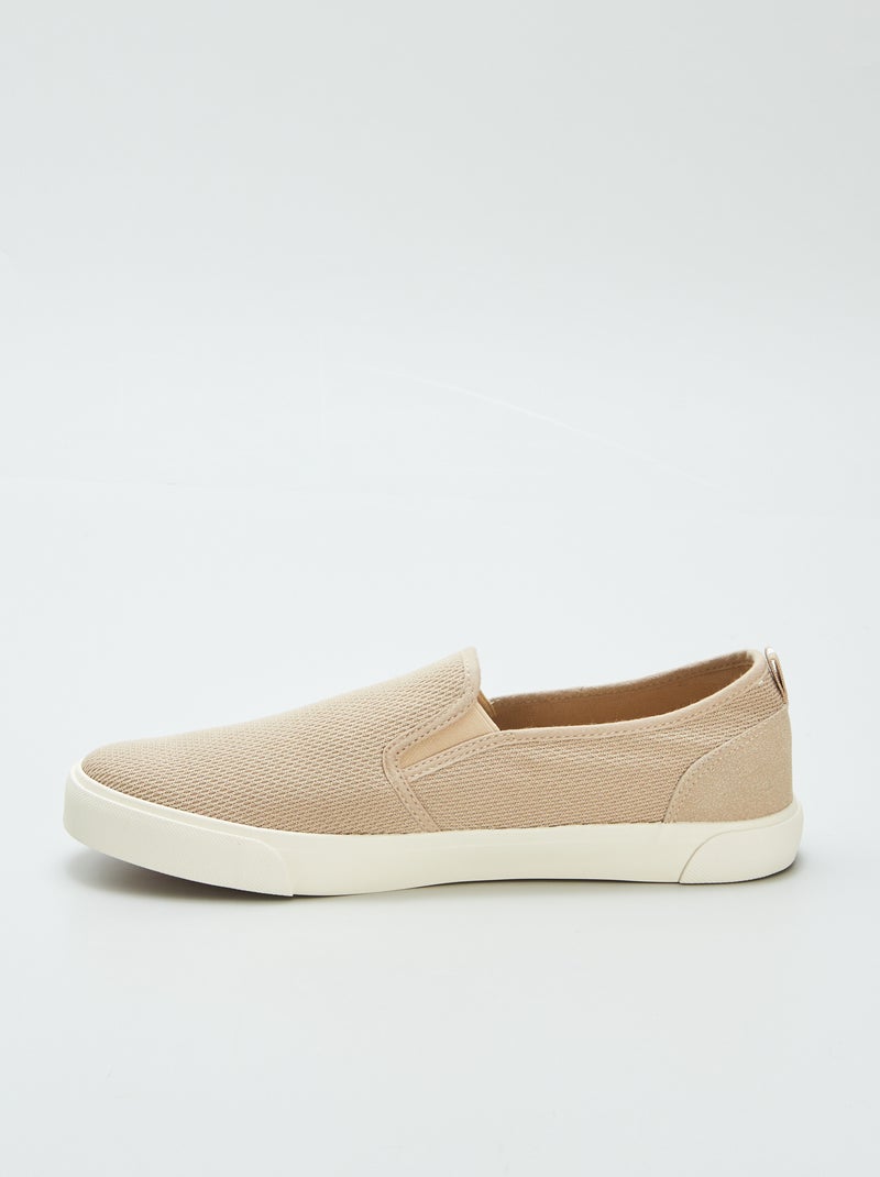 Sneakers slip-on BIANCO - Kiabi