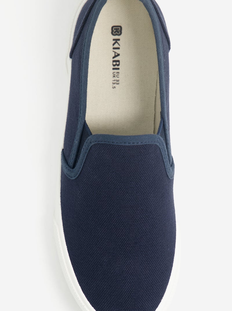 Sneakers slip-on Blu - Kiabi