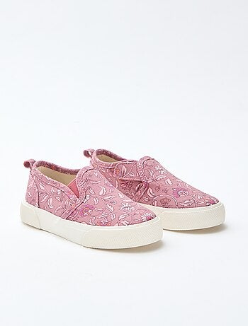 Sneakers slip-on leopardate