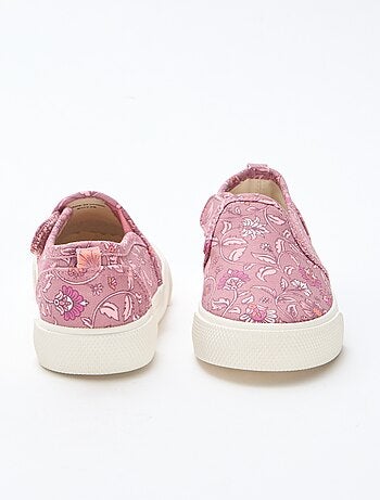 Sneakers slip-on leopardate
