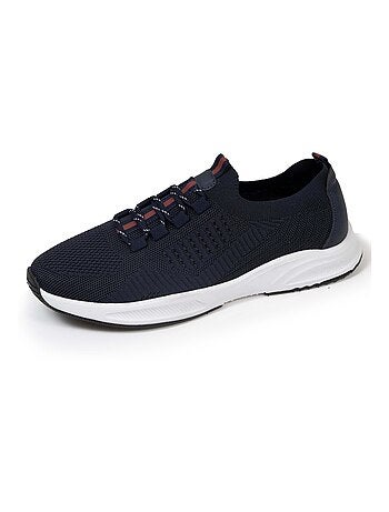Sneakers slip on con lacci, suola in memory Isotoner