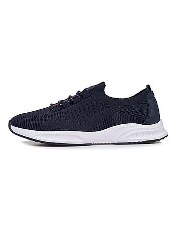 Sneakers slip on con lacci, suola in memory Isotoner