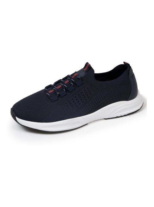 Sneakers slip on con lacci, suola in memory  Isotoner - Kiabi