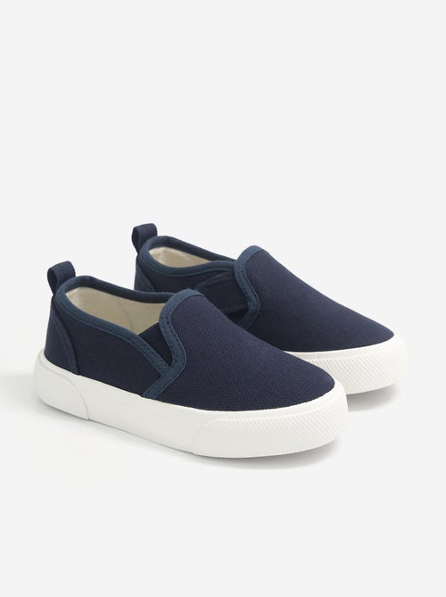 Sneakers slip-on con strappi fantasia - Kiabi