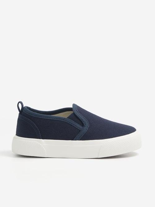 Sneakers slip-on con strappi fantasia - Kiabi