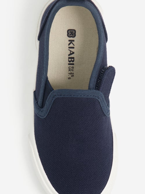 Sneakers slip-on con strappi fantasia - Kiabi