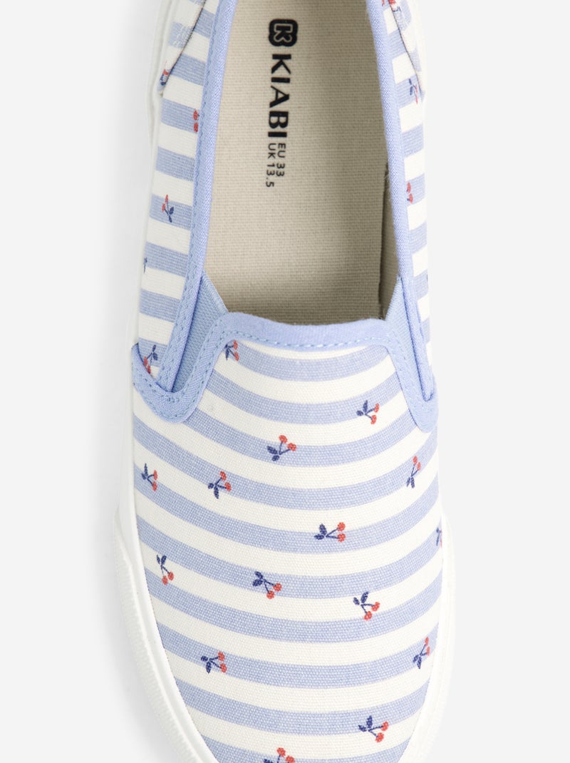 Sneakers slip-on fantasia Blu - Kiabi