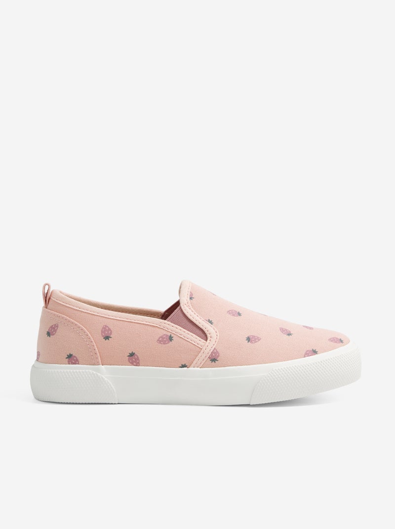 Sneakers slip-on fantasia Rosa - Kiabi