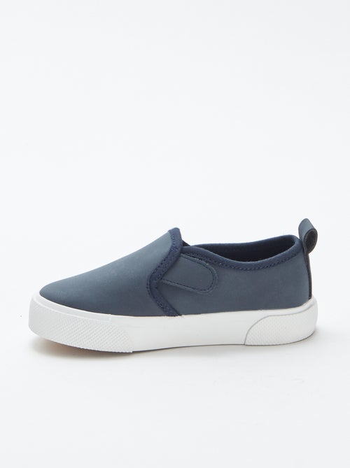 Sneakers slip-on in finto camoscio - Kiabi