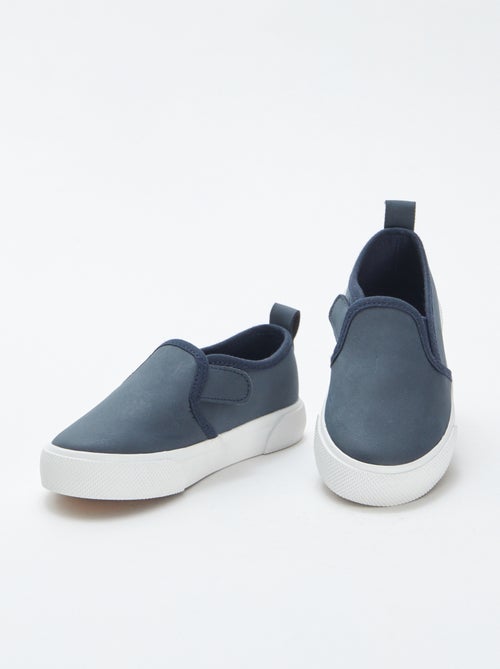 Sneakers slip-on in finto camoscio - Kiabi