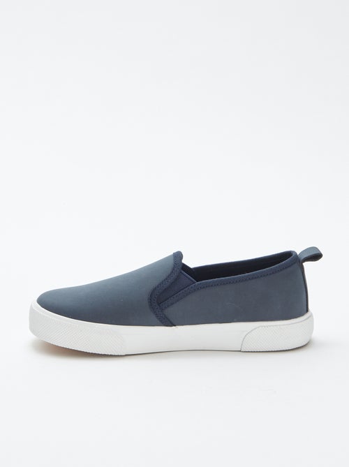 Sneakers slip-on in finto camoscio - Kiabi