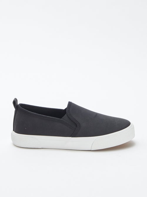Sneakers slip-on in finto camoscio - Kiabi