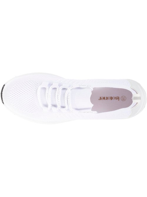 Sneakers slip-on, morbida e leggera, con lacci  Isotoner - Kiabi