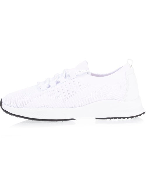 Sneakers slip-on, morbida e leggera, con lacci  Isotoner - Kiabi