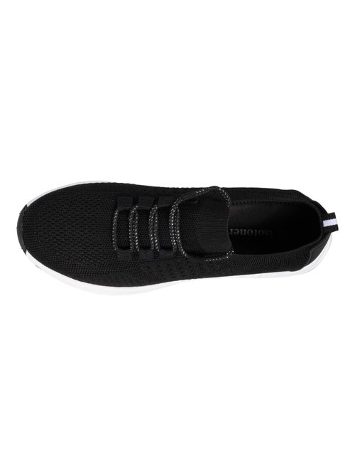 Sneakers slip-on, morbida e leggera, con lacci isotoner - Kiabi Sneakers slip-on, morbida e leggera, con lacci isotoner - Kiabi