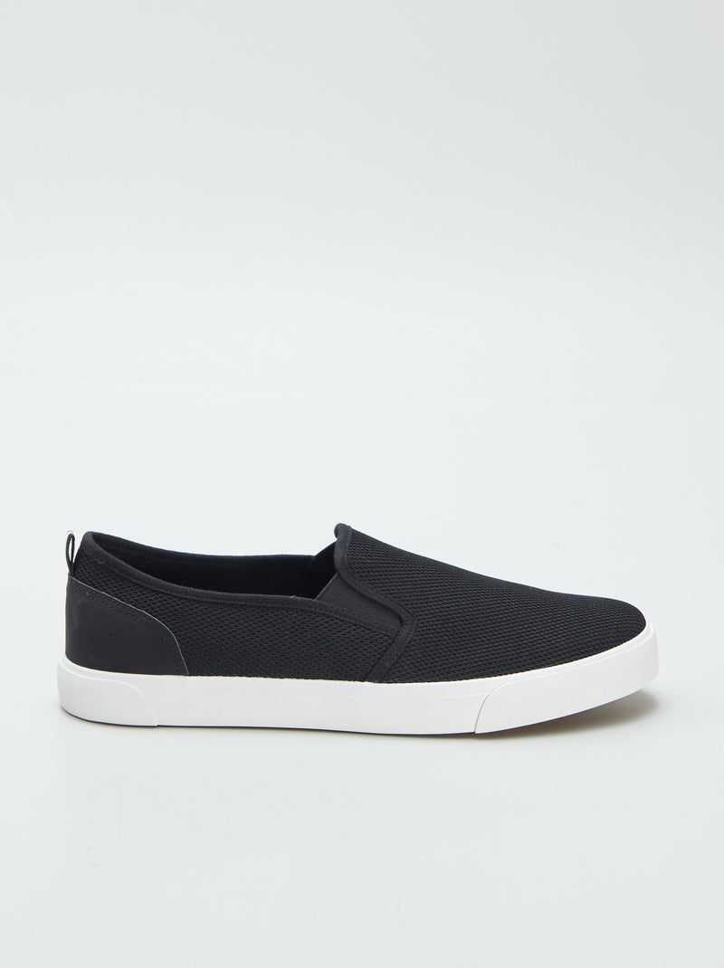 Sneakers slip-on NERO - Kiabi
