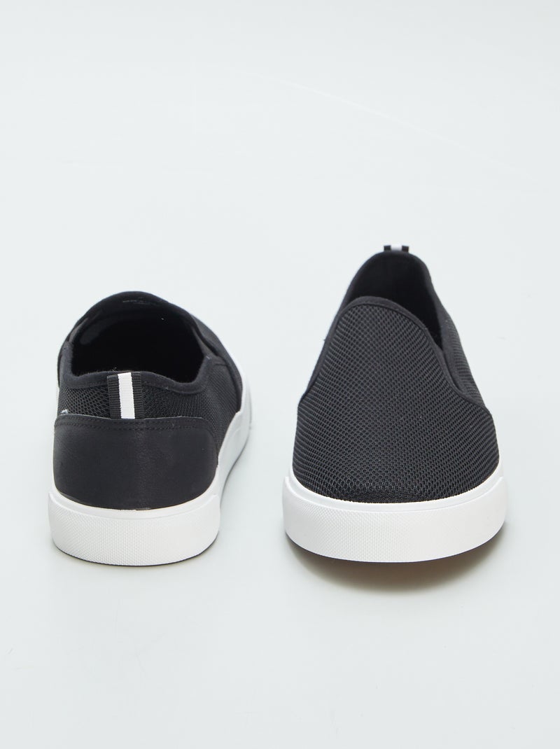 Sneakers slip-on NERO - Kiabi