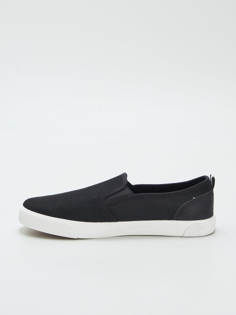 Sneakers slip-on NERO - Kiabi