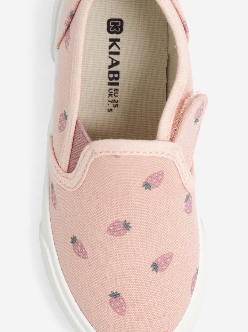 Sneakers slip-on Rosa - Kiabi