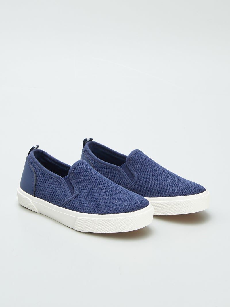 Sneakers slip-on sneakers in tessuto - sneakers in tessuto - BLU - Kiabi