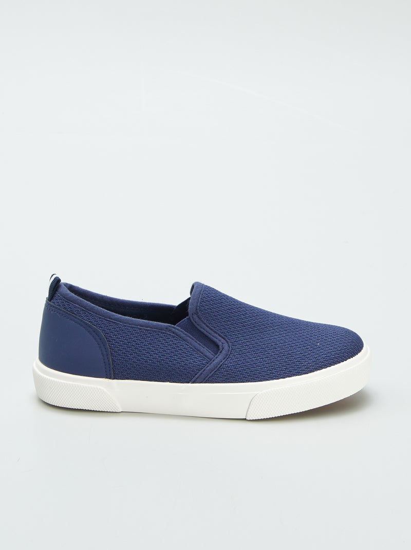Sneakers slip-on sneakers in tessuto - sneakers in tessuto - BLU - Kiabi