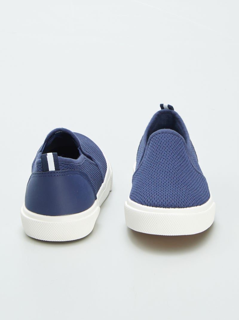 Sneakers slip-on sneakers in tessuto - sneakers in tessuto - BLU - Kiabi