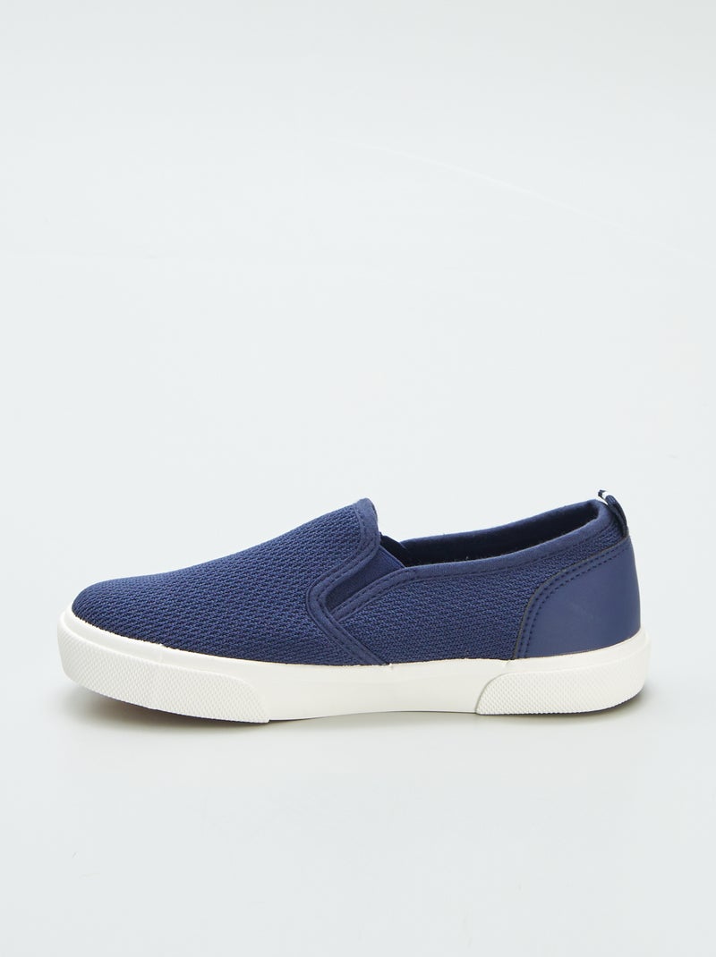 Sneakers slip-on sneakers in tessuto - sneakers in tessuto - BLU - Kiabi