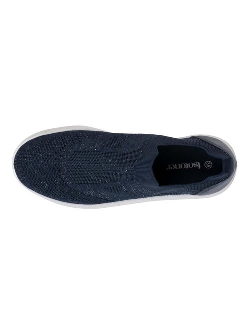 Sneakers slip-on, suola con plateau, comoda, flessibile e leggera  Isotoner - Kiabi