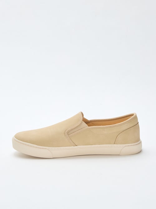 Sneakers slip-on tipo scamosciato - Kiabi