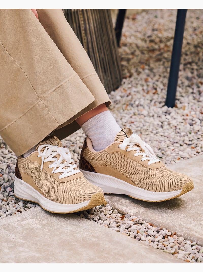 Sneakers soletta in schiuma everywear con memoria di forma Beige - Kiabi