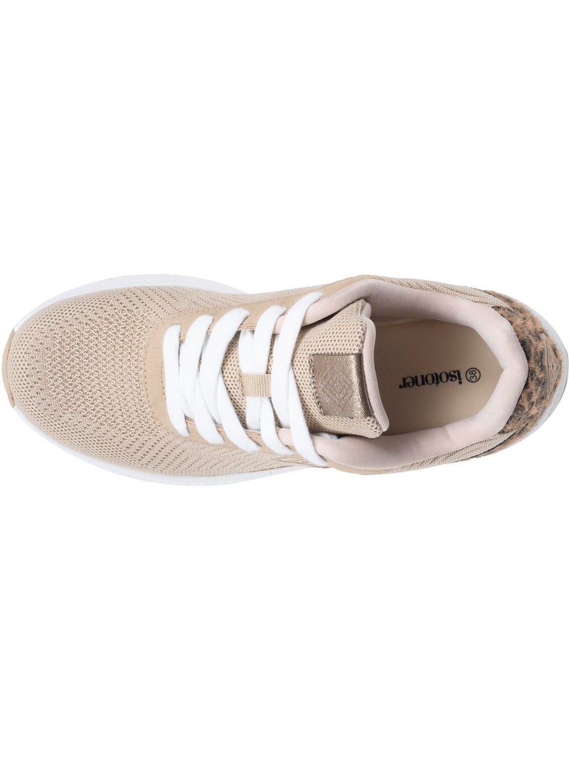Sneakers soletta in schiuma everywear con memoria di forma isotoner Beige - Kiabi