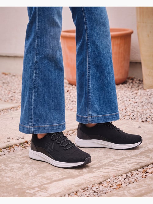 Sneakers soletta in schiuma everywear con memoria di forma isotoner - Kiabi Sneakers soletta in schiuma everywear con memoria di forma isotoner - Kiabi