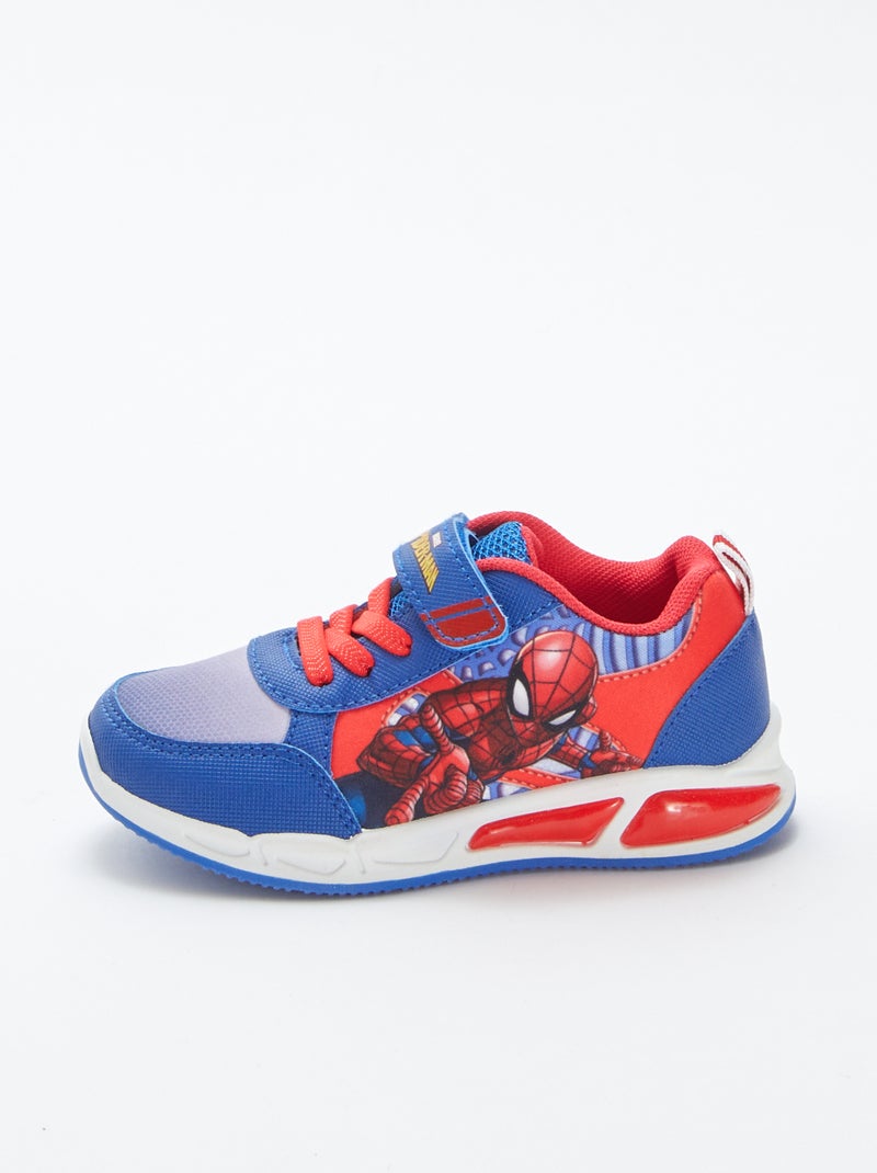 Sneakers 'Spider-Man' 'Marvel' con suole luminose BLU - Kiabi