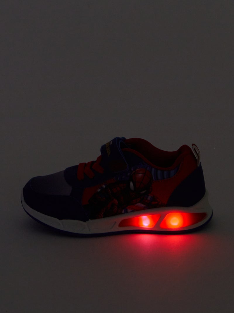 Sneakers 'Spider-Man' 'Marvel' con suole luminose BLU - Kiabi