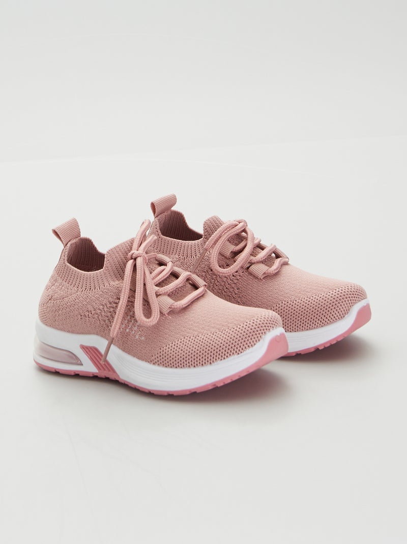 Sneakers sportive in mesh ROSA - Kiabi