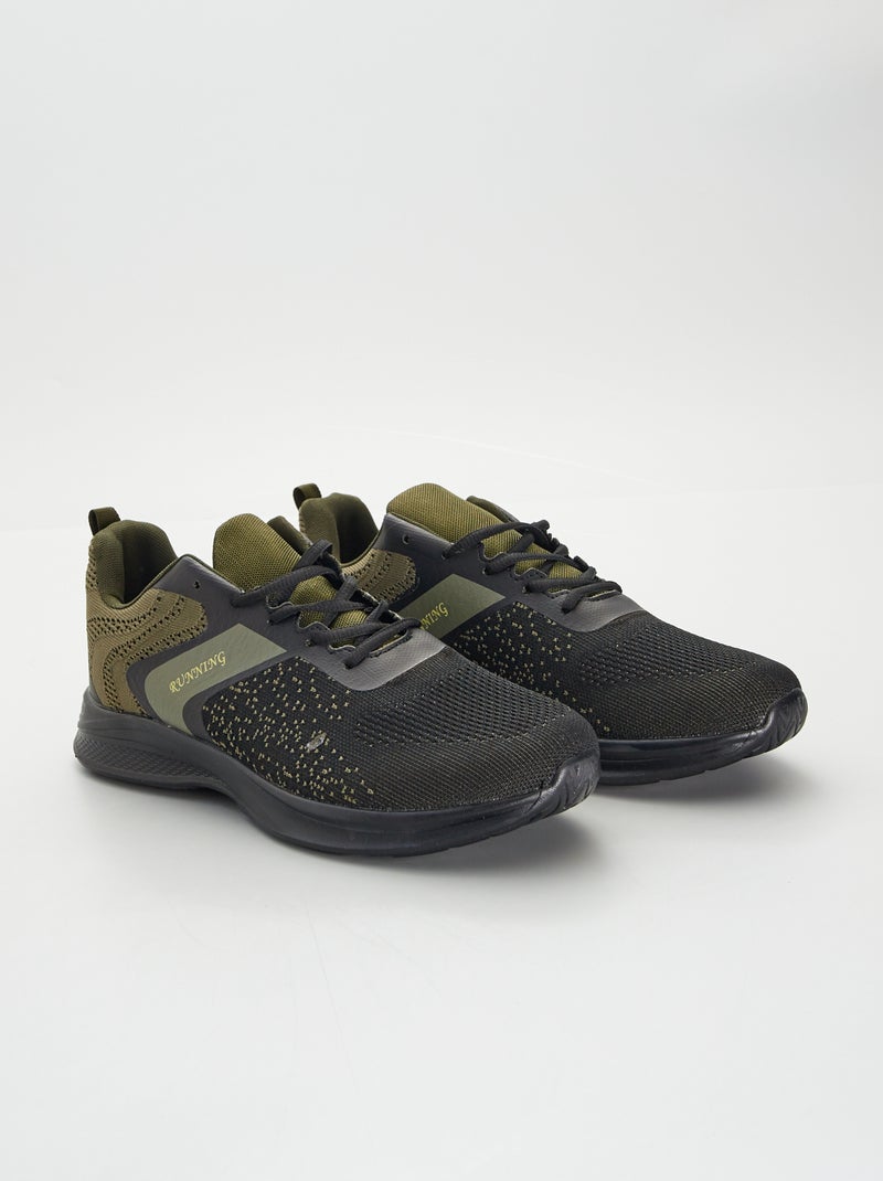 Sneakers sportive KAKI - Kiabi