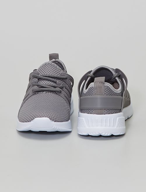 Sneakers sportive leggere in mesh - grigio - Kiabi - 14.00€
