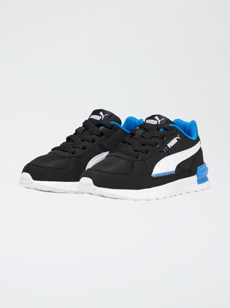Sneakers stile running 'PUMA' con lacci Blu - Kiabi