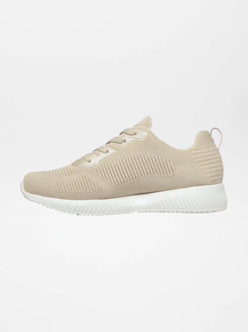 Sneakers stile running Skechers beige - Kiabi