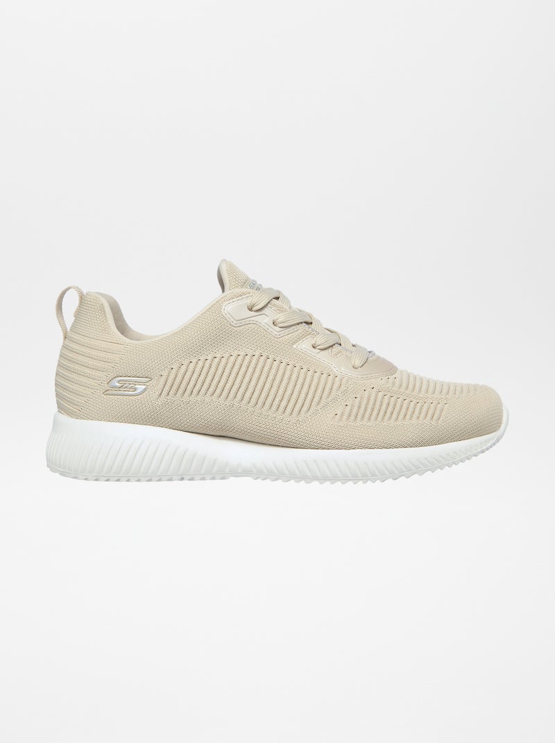 Sneakers stile running Skechers beige - Kiabi