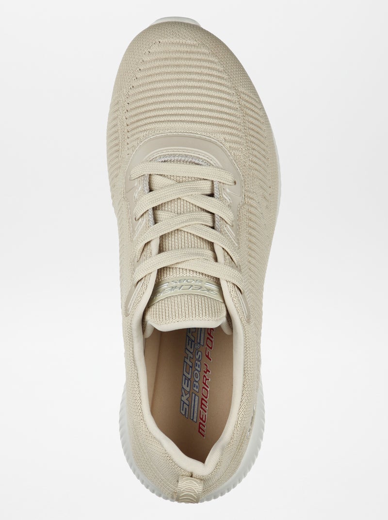 Sneakers stile running Skechers beige - Kiabi