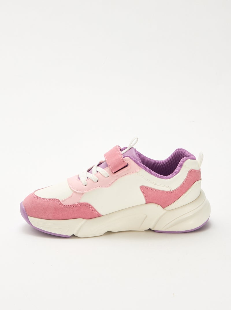 Sneakers stile running 'Stitch' Bianco - Kiabi
