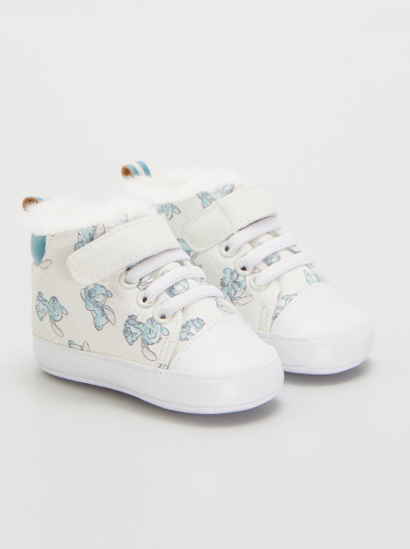 Sneakers 'Stitch' di 'Disney' imbottite BIANCO - Kiabi