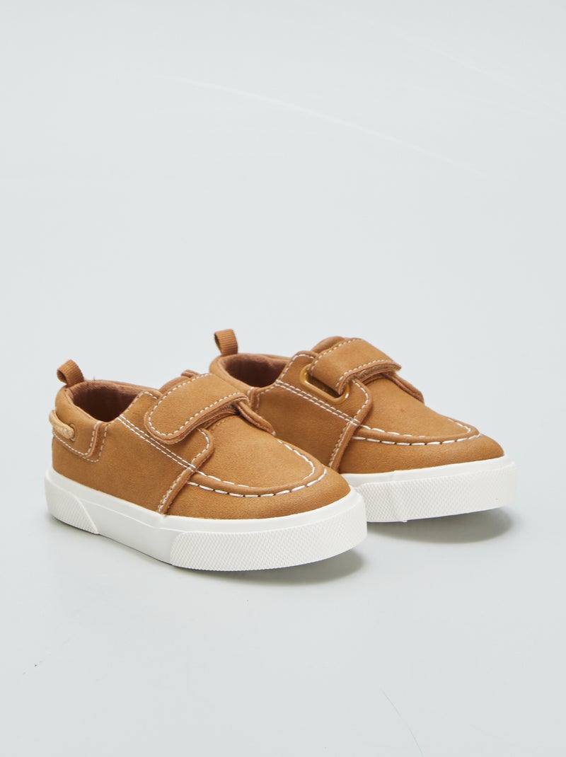 Sneakers tipo da barca MARRONE - Kiabi