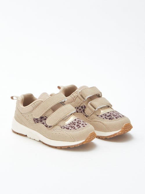 Sneakers tipo running leopardate - Kiabi