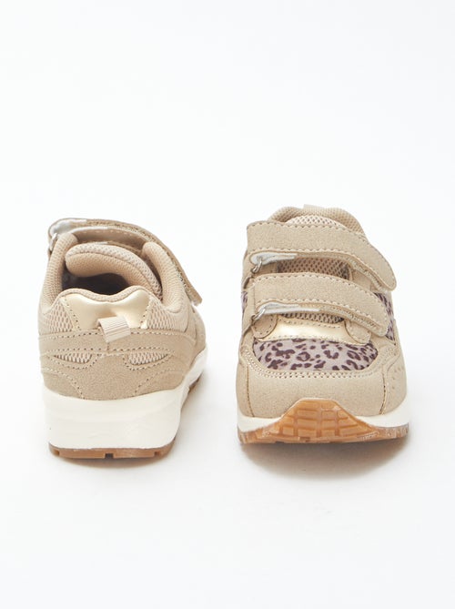 Sneakers tipo running leopardate - Kiabi